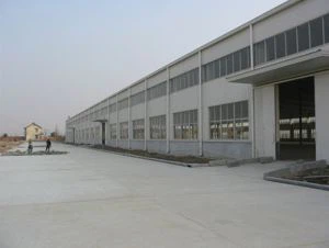 Stålkonstruktion Fabriksbyggnad